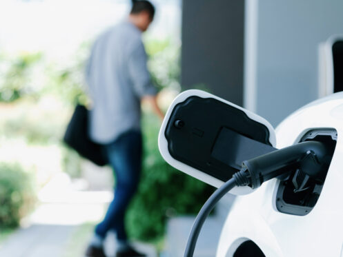 EV charging station installation in Richmond, VA